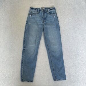 DAZE‎ Sundaze High Rise Straight Organic Cotton Crop Jean in Bliss Women's 25